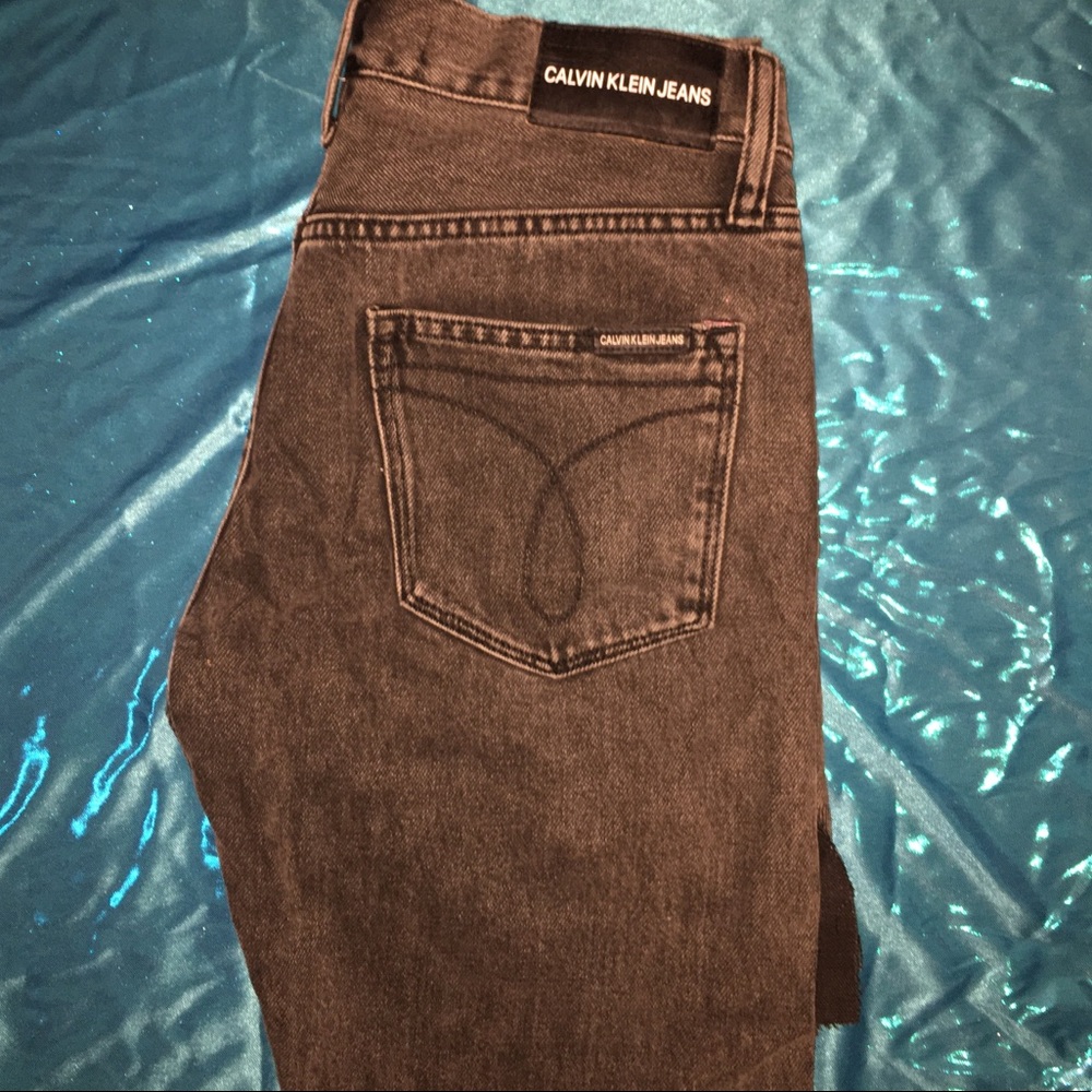 Calvin Klein Jean cut off shorts